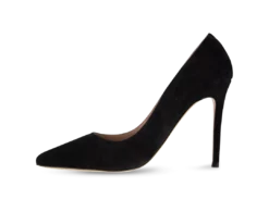 Tony Bianco Lotus Black Kid Suede 10.3cm Heels Shoes