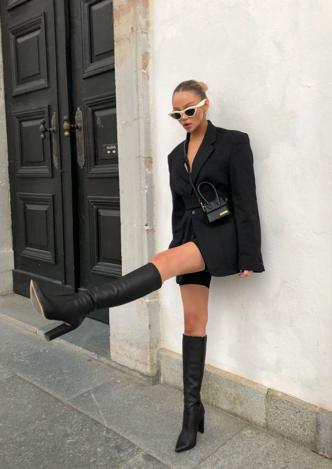 Tony Bianco Lucille Black Venice 10.3cm Calf Boots 4 Tony Bianco Lucille Black Venice 10.3cm Calf Boots