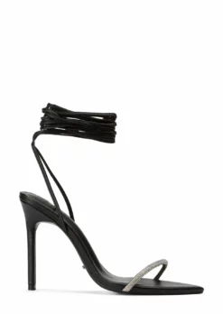 Tony Bianco Makai Black Nappa 10.5cm Heels