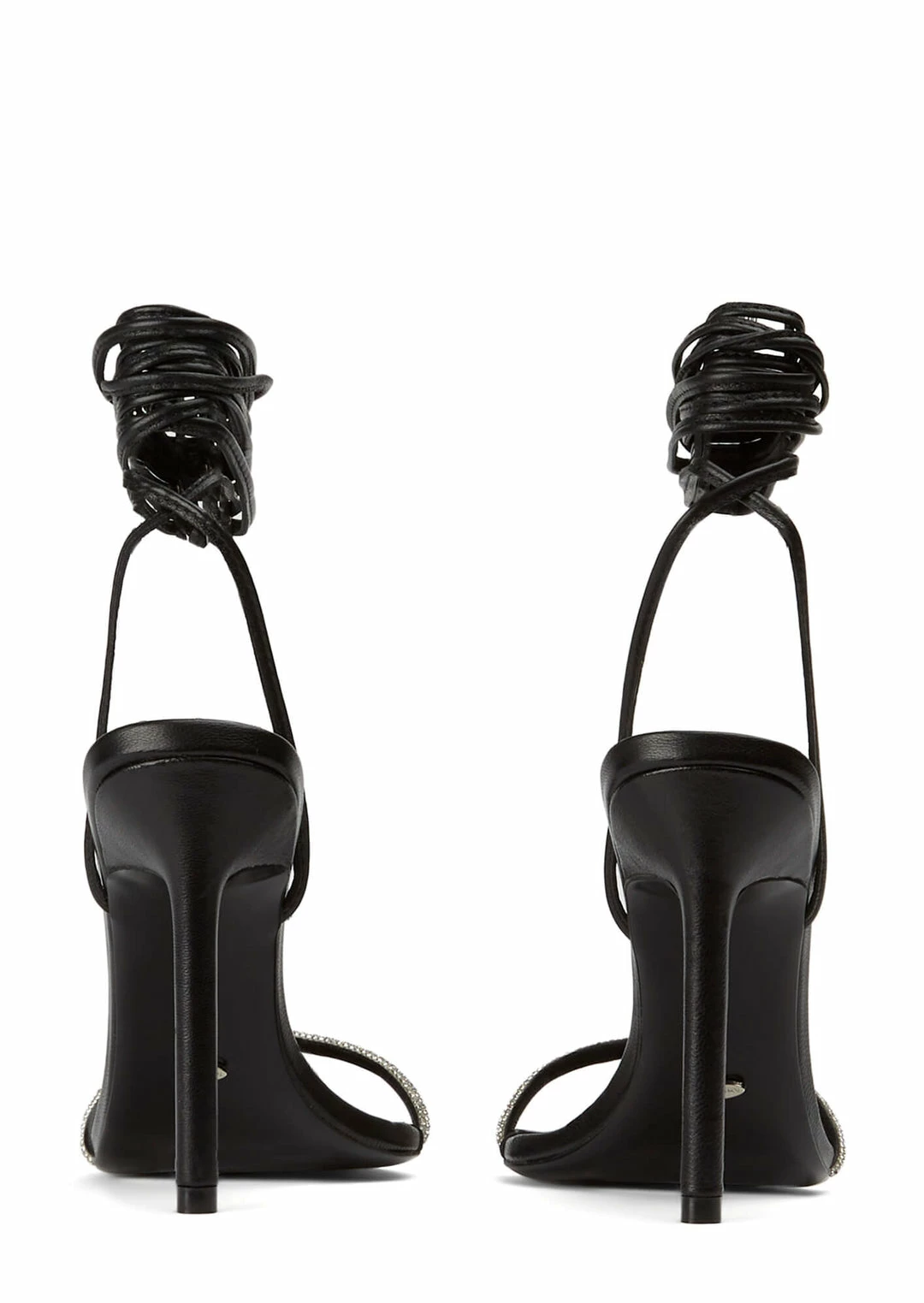 Tony Bianco Makai Black Nappa 10.5cm Heels 6 Tony Bianco Makai Black Nappa 10.5cm Heels