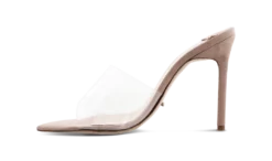 Tony Bianco Shoes Marley Clear Vynalite 10.5cm Heels