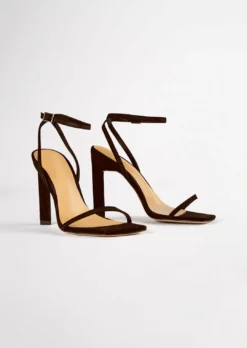 Tony Bianco Banji Chocolate Phoenix 10.5cm Heels