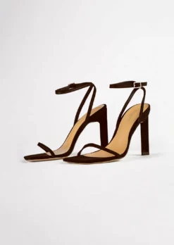 Tony Bianco Banji Chocolate Phoenix 10.5cm Heels