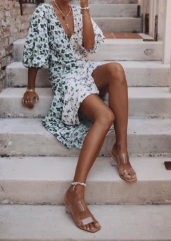 Tony Bianco Hot List Sabelle Clear Vynalite/Skin Capretto 6.5cm Heels