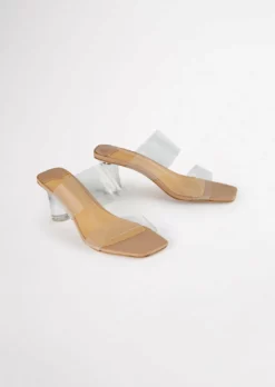 Tony Bianco Hot List Sabelle Clear Vynalite/Skin Capretto 6.5cm Heels 19 Tony Bianco Hot List Sabelle Clear Vynalite/Skin Capretto 6.5cm Heels