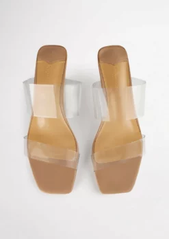 Tony Bianco Hot List Sabelle Clear Vynalite/Skin Capretto 6.5cm Heels 16 Tony Bianco Hot List Sabelle Clear Vynalite/Skin Capretto 6.5cm Heels