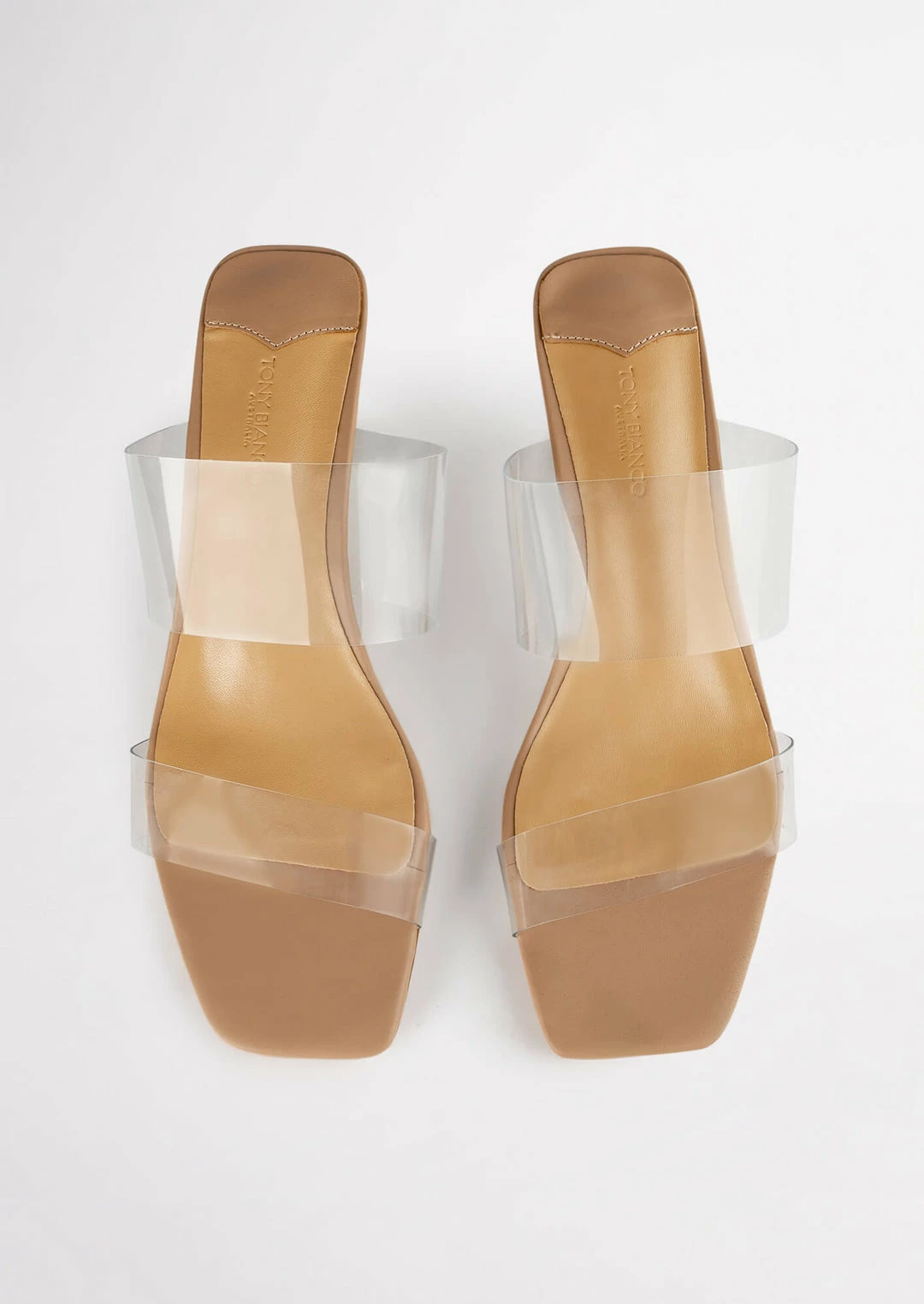 Tony Bianco Hot List Sabelle Clear Vynalite/Skin Capretto 6.5cm Heels 8 Tony Bianco Hot List Sabelle Clear Vynalite/Skin Capretto 6.5cm Heels