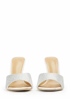 Tony Bianco New Arrivals Serri Ivory Satin 10.5cm Heels