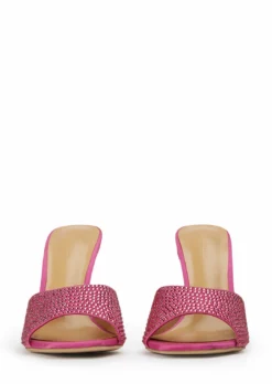 Tony Bianco Serri Pink Satin 10.5cm Heels New Arrivals 9 Tony Bianco Serri Pink Satin 10.5cm Heels New Arrivals