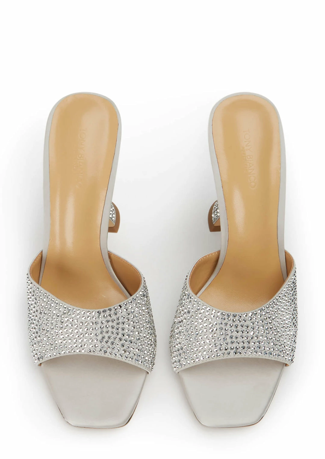 Tony Bianco Serri Silver Satin 10.5cm Heels 5 Tony Bianco Serri Silver Satin 10.5cm Heels