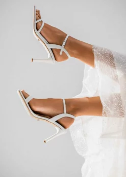 Tony Bianco Shoes Casa Milk Capretto 8.5cm Heels