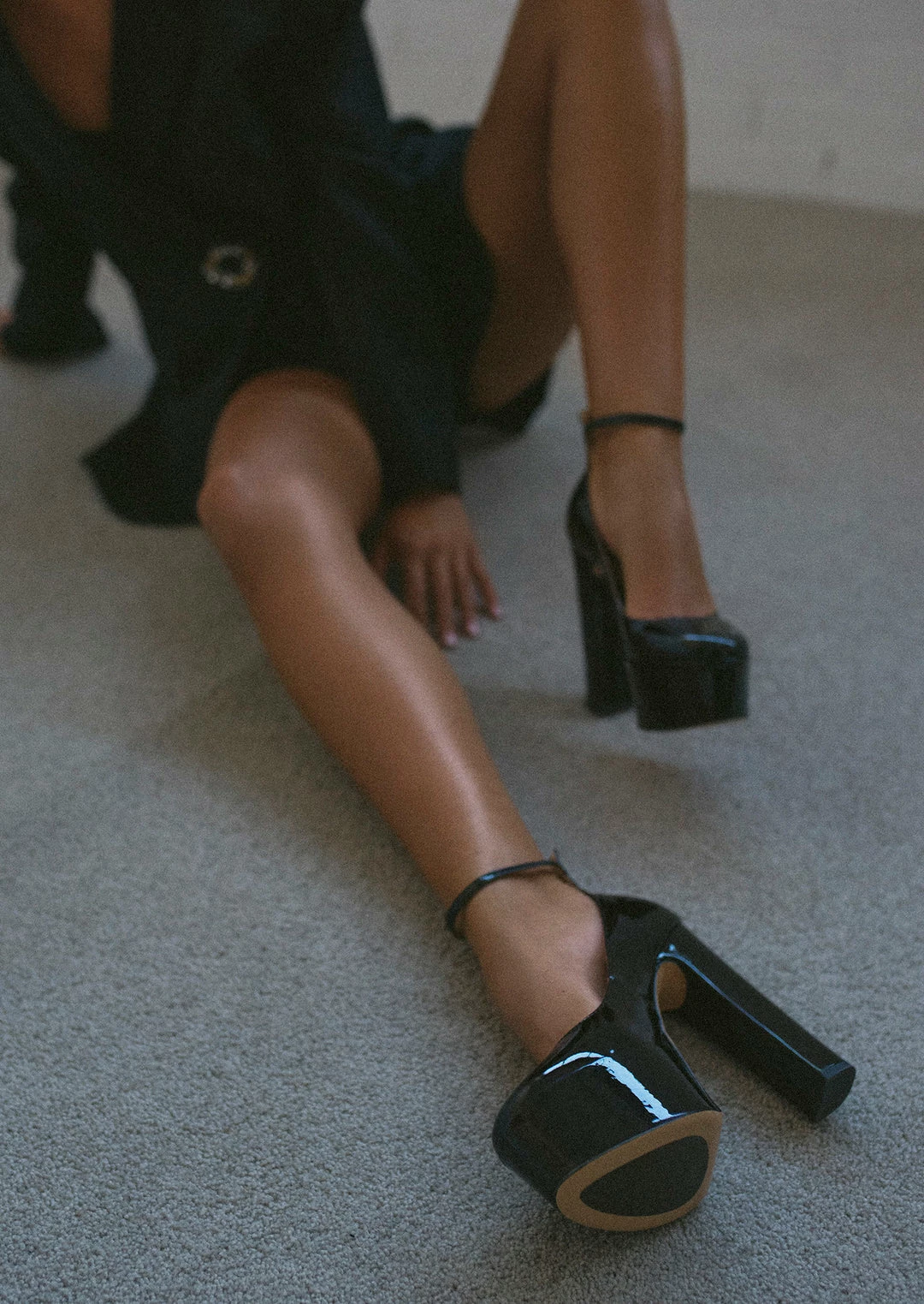 Tony Bianco Jaguar Black Patent 14cm Heels 5 Tony Bianco Jaguar Black Patent 14cm Heels