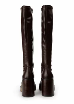 Tony Bianco New Arrivals Tibby Choc Venezia 9cm Calf Boots
