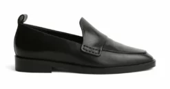 Tony Bianco Yasmin Black 2.5cm Flats
