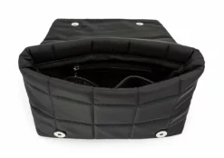 Tony Bianco Alaska Black Nylon Cross Body Bag