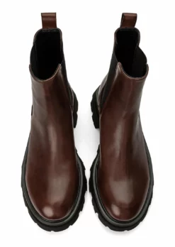 Tony Bianco Shoes Albie Choc Como 4.5cm Ankle Boots