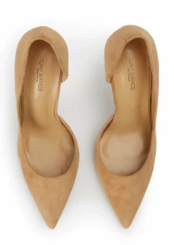 Tony Bianco Alyx Butterscotch Suede 10.5cm Heels