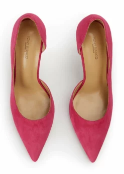 Tony Bianco New Arrivals Alyx Lipstick Suede 10.5cm Heels