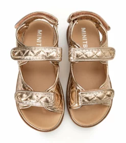Tony Bianco Amalia Rose Gold Sandals