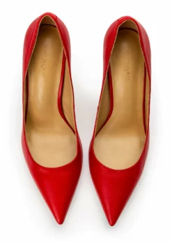 Tony Bianco Anja Cherry Nappa 10.5cm Heels