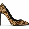 Tony Bianco Anja Leopard Pony 10.5cm Heels