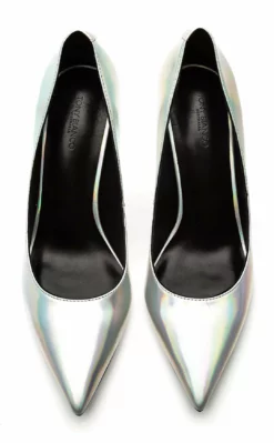 Tony Bianco Anja Silver Illumine 10.5cm Heels