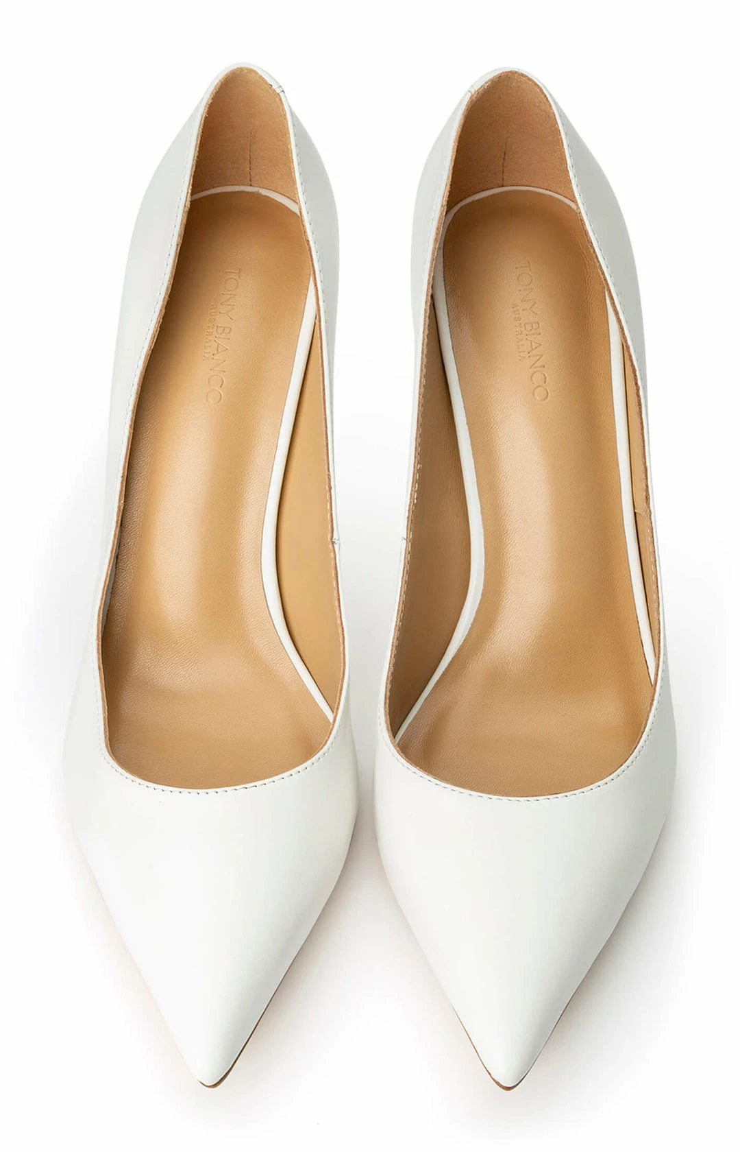 Tony Bianco Shoes Anja Milk Capretto 10.5cm Heels 5 Tony Bianco Shoes Anja Milk Capretto 10.5cm Heels