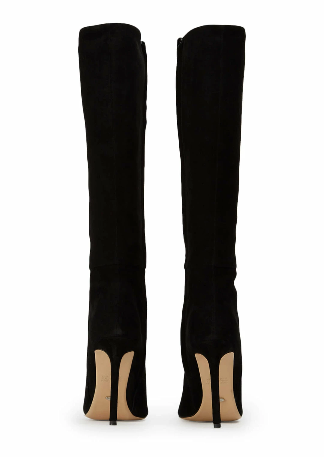 Tony Bianco New Arrivals Apollo Black Suede 10.5cm Calf Boots 6 Tony Bianco New Arrivals Apollo Black Suede 10.5cm Calf Boots