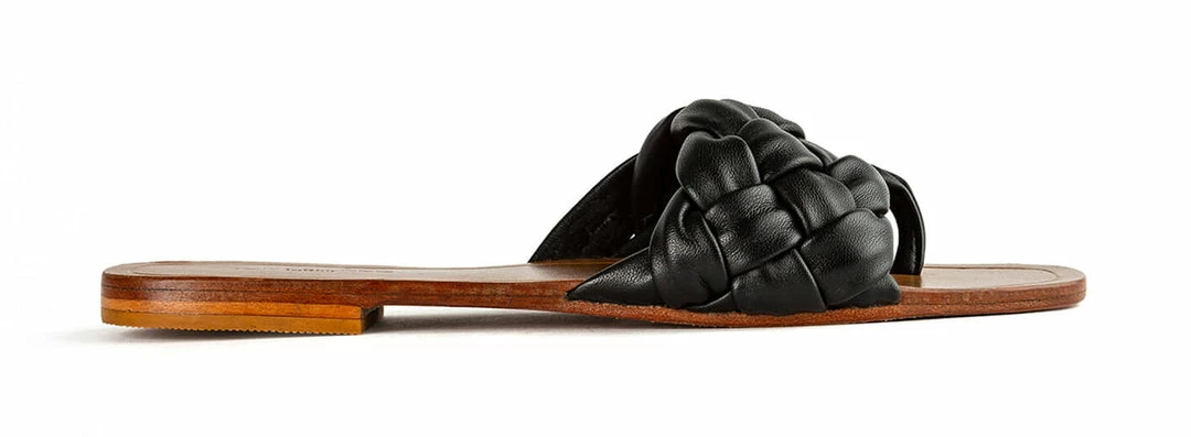 Tony Bianco Ashton Black 1cm Flats 3 Tony Bianco Ashton Black 1cm Flats