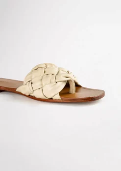 Tony Bianco Ashton Vanilla 1cm Flats 7 Tony Bianco Ashton Vanilla 1cm Flats