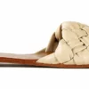 Tony Bianco Ashton Vanilla 1cm Flats