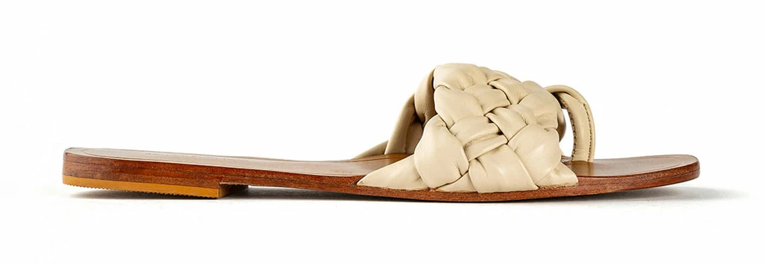 Tony Bianco Ashton Vanilla 1cm Flats 3 Tony Bianco Ashton Vanilla 1cm Flats