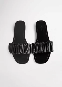 Tony Bianco Asumi Black 1cm Flats 12 Tony Bianco Asumi Black 1cm Flats