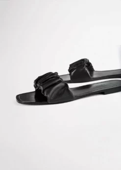 Tony Bianco Asumi Black 1cm Flats 11 Tony Bianco Asumi Black 1cm Flats