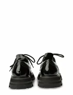 Tony Bianco Austin Black Hi Shine 4.5cm Casual Shoes