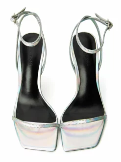 Tony Bianco Banji Silver Illumine 10.5cm Heels Shoes