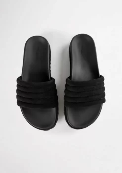 Tony Bianco Becki Black Phoenix 3cm Sandals