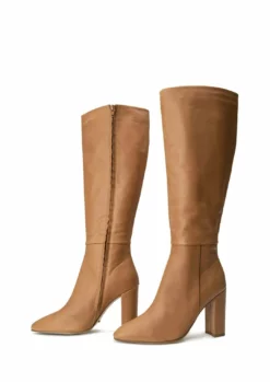 Tony Bianco Bellez Caramel Venice 9.5cm Calf Boots Shoes 10 Tony Bianco Bellez Caramel Venice 9.5cm Calf Boots Shoes