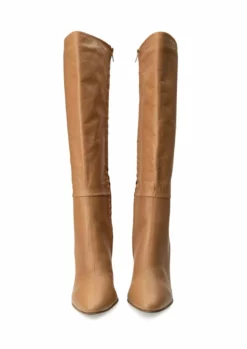 Tony Bianco Bellez Caramel Venice 9.5cm Calf Boots Shoes