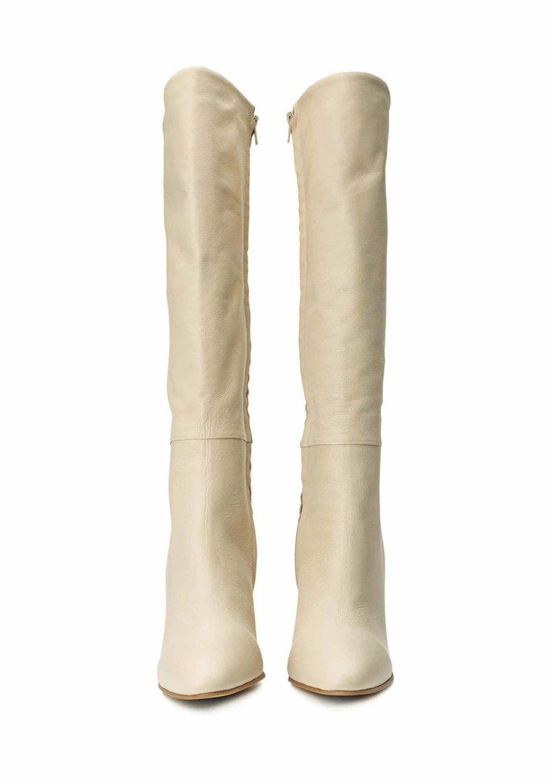 Tony Bianco Bellez Vanilla Venice 9.5cm Calf Boots Shoes 4 Tony Bianco Bellez Vanilla Venice 9.5cm Calf Boots Shoes