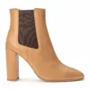 Tony Bianco Shoes Biz Caramel Venice 9.5cm Ankle Boots 2 Tony Bianco Shoes Biz Caramel Venice 9.5cm Ankle Boots