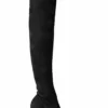 Tony Bianco Bloom Black Stretch Suede 9.5cm Long Boots Hot List 1 Tony Bianco Bloom Black Stretch Suede 9.5cm Long Boots Hot List