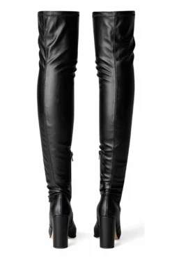 Tony Bianco Hot List Bloom Black Venezia 9.5cm Long Boots 8 Tony Bianco Hot List Bloom Black Venezia 9.5cm Long Boots