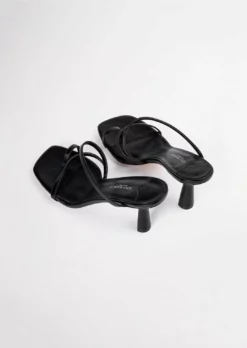 Tony Bianco Best Sellers Blossom Black Sheep Nappa 7.5cm Heels