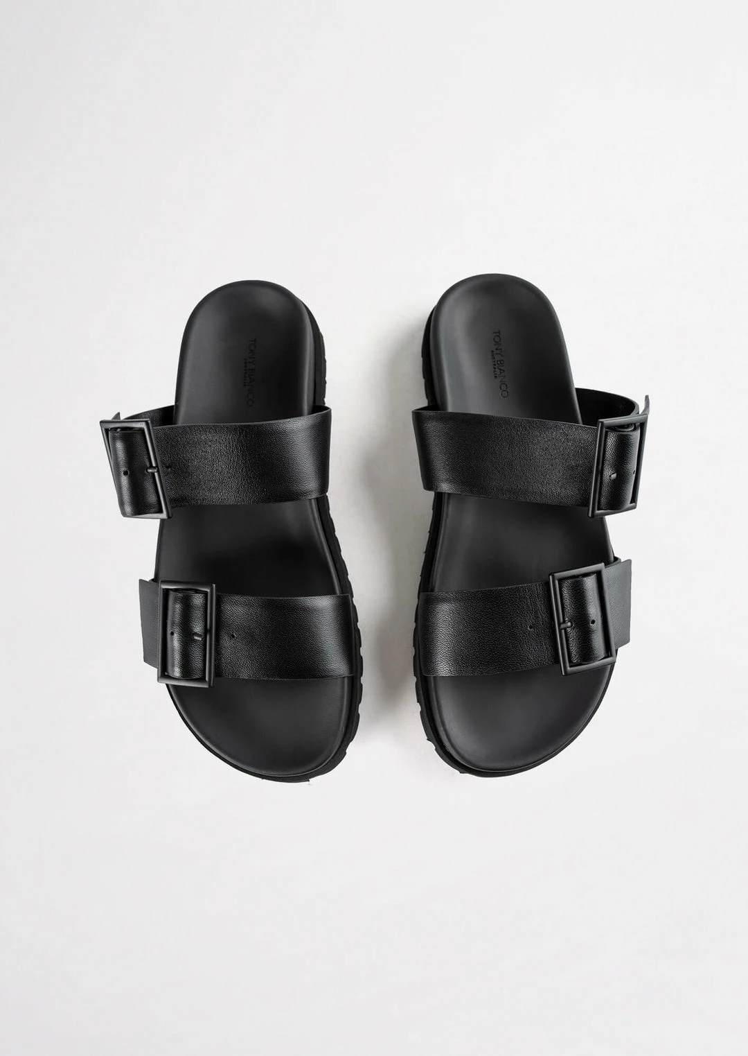 Tony Bianco Boost Black Nappa 3cm Sandals 7 Tony Bianco Boost Black Nappa 3cm Sandals