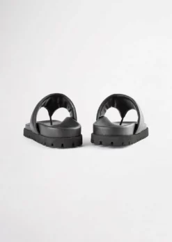 Tony Bianco Brenna Black Nappa 3cm Sandals Shoes 19 Tony Bianco Brenna Black Nappa 3cm Sandals Shoes