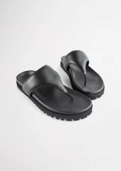 Tony Bianco Brenna Black Nappa 3cm Sandals Shoes 15 Tony Bianco Brenna Black Nappa 3cm Sandals Shoes