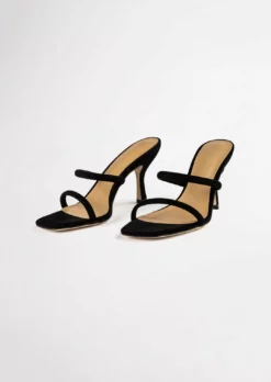 Tony Bianco Bria Black Phoenix 8.5cm Heels