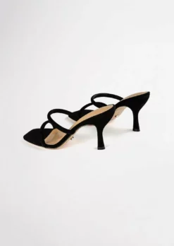 Tony Bianco Bria Black Phoenix 8.5cm Heels