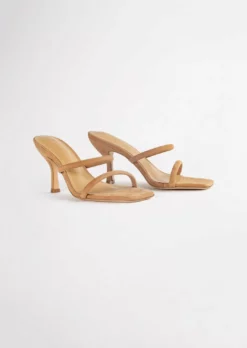Tony Bianco Bria Caramel Phoenix 8.5cm Heels